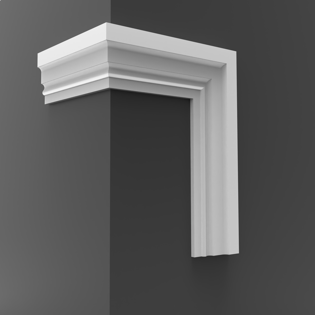 Молдинг фасадний One Decor, розмір 45*180, зовнішній, модель mod 018