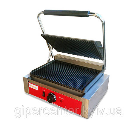 Гриль контактний GoodFood ECG11 Panini RED, фото 1