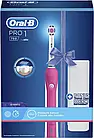 Електрична зубна щітка Oral-B D16 PRO 750 3D White Design Edition Pink, фото 3
