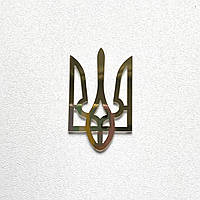 Топер дзеркальний торцевий для кондитерських виробів Герб України