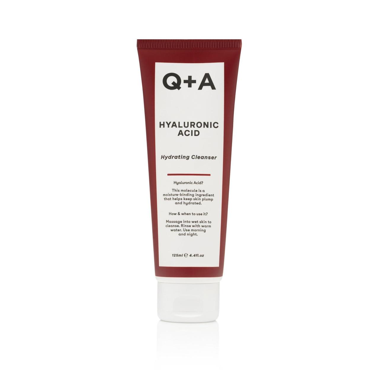 Гель для умывания с гиалуроновой кислотой Q+A Hyaluronic Acid Cleansing Gel 125 мл - фото 1 - id-p1677859987