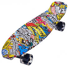 Penny Maraton Longboard 27 колеса, що святяться до 100 кг різнокольоровий, фото 5