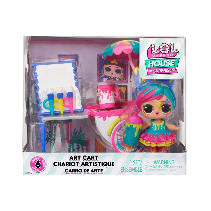 LOL Surprise. Art Cart. . Splatters. . House
