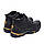 Чоловічі зимові шкіряні черевики Jack Wolfskin Black (репліка), фото 4