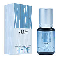 Клей для нарощування вій VILMY "Hype" 5 мл – професійна якість та стійкість до 8 тижнів
