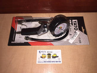 YT-2370 Пістолет для накачування шин з манометром P=0.8 MPa, з'єднання O = 1/4" [8/40], шт (про-о YATO)