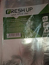 Файли А4 прозорий 30 мкм 100 штук глянцю А4+ Freshup