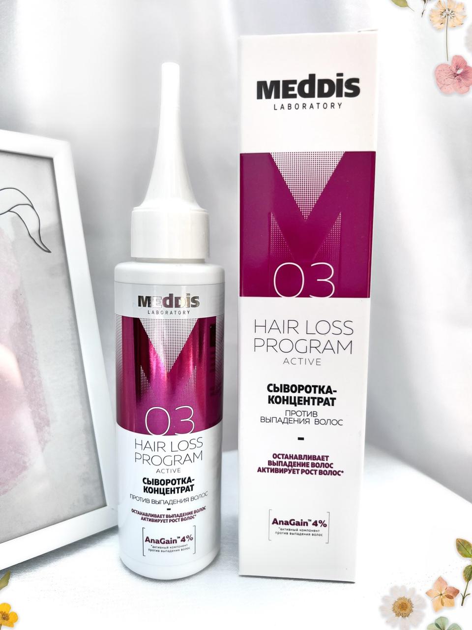 Сироватка проти випадіння волосся Meddis Hair Loss Program Active Serum, 100 мл