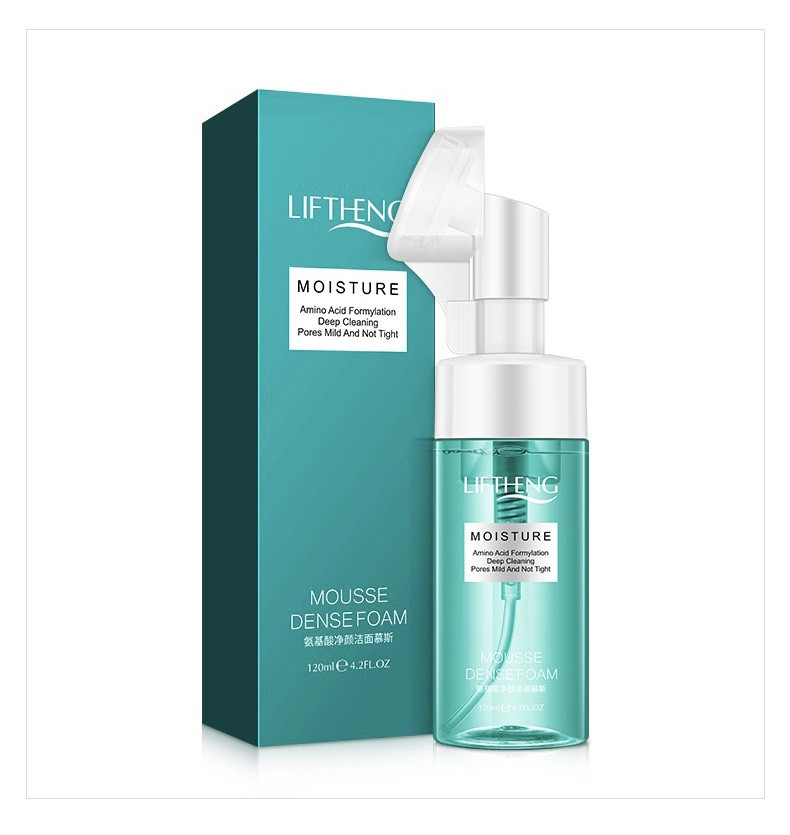 Пінка-мус з амінокислотами. Очищаюча і зволожуюча Liftheng Moisture,120 мл
