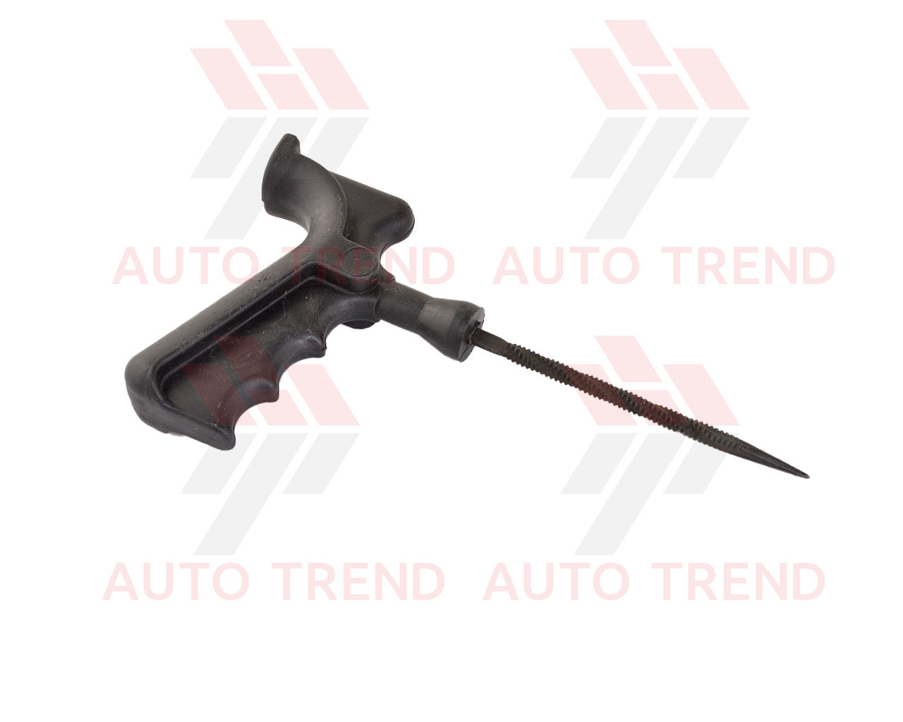 Шило спіральне з насічками (розпіль) для шнурів із пластиковою ручкою