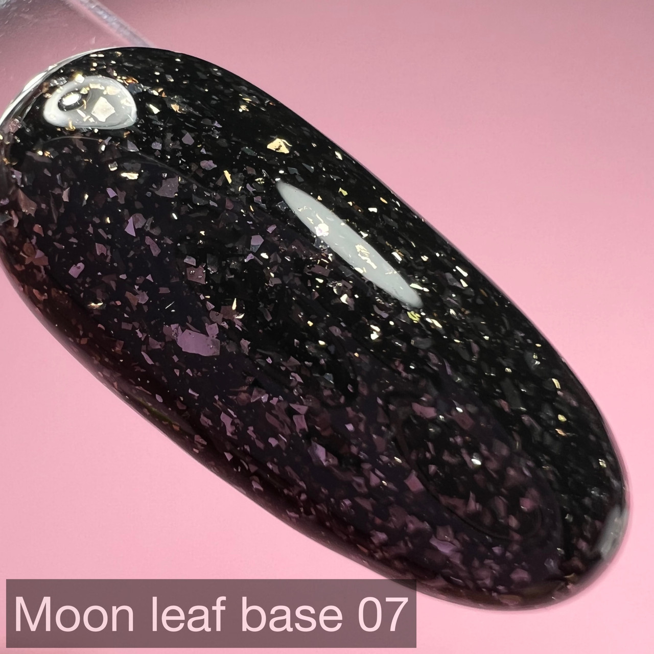 Каучукова база з поталлю Moon Full Leaf Rubber Base №07