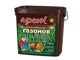 Осіннє добриво для газонів NPK(0-8-30) 10 кг, Agrecol, фото 2
