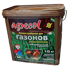 Осіннє добриво для газонів NPK(0-8-30) 10 кг, Agrecol, фото 3