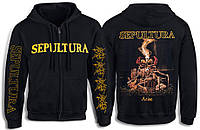 Толстовка на змейке SEPULTURA Arise