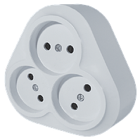 Тройник сердечко б/з SVT-7370 (6шт)