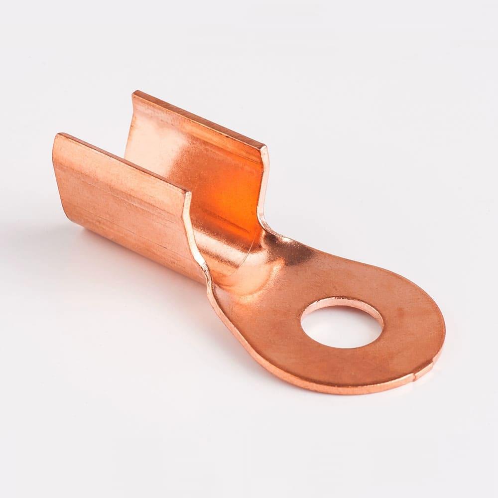 Клемма медная разрезная КМР 50/10 (наконечник медный кольцевой), цена ...