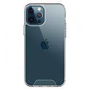 Протиударний силіконовий чохол Space для iPhone 12 Pro Прозорий, фото 3