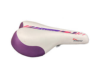Сідло спортивне жіноче Baisike BSK N545-B біло-фіолетовий