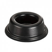 Бампер BS30BL01X01AP із поглибленням, чорний, акриловий клей, D=46,0 мм, H=15,2 мм