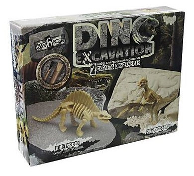 Набір для проведення розкопок Danko Toys Dino Excavation динозаври (Укр) (DEX-01-05)