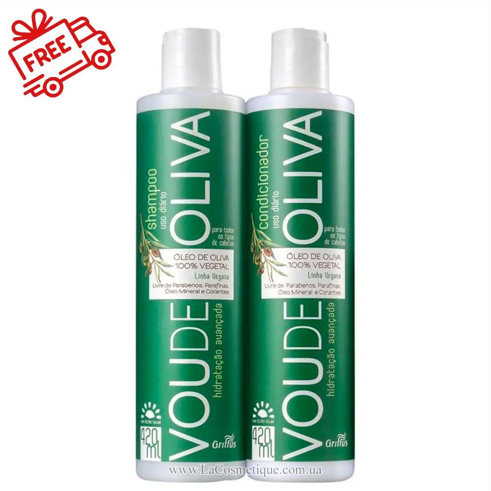 Набір для сухого волосся Griffus Vou de Oliva Shampoo+Condicionador Vou de Oliva 420 ml