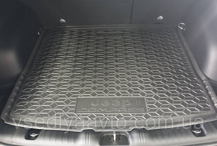 Коврик в багажник JEEP COMPASS с 2016- (avto-gumm) Пластик+резина