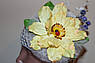 Ясельна дитяча шапочка з квіткою Сонечко Розмір 48 - 50 см, фото 7