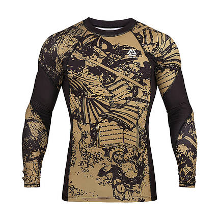 Рашгард лонгслів чоловічий Peresvit Hokusai Long Sleeve Sand, фото 2