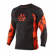 Рашгард лонгслів чоловічий Peresvit Rival Rashguard Orange Longsleeve, фото 2