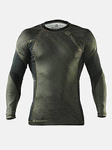 Рашгард лонгслів чоловічий Peresvit Immortal 2.0 Military Green Long Sleeve Rash Guard, фото 2