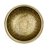 Тріскаюча чаша Тибетська Singing bronze 15,5/15,5/8 см Бронзовий (26593), фото 4