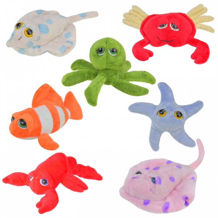 М'яка іграшка морські тварини 15 см мікс, M45508