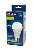 Лампа світлодіодна Iskra LED ECONOM 20W цокол E27 колба A70 4000K (біле світло)