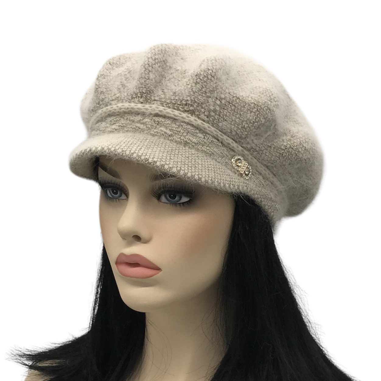 Жіноча кепка "Ангора" бежева