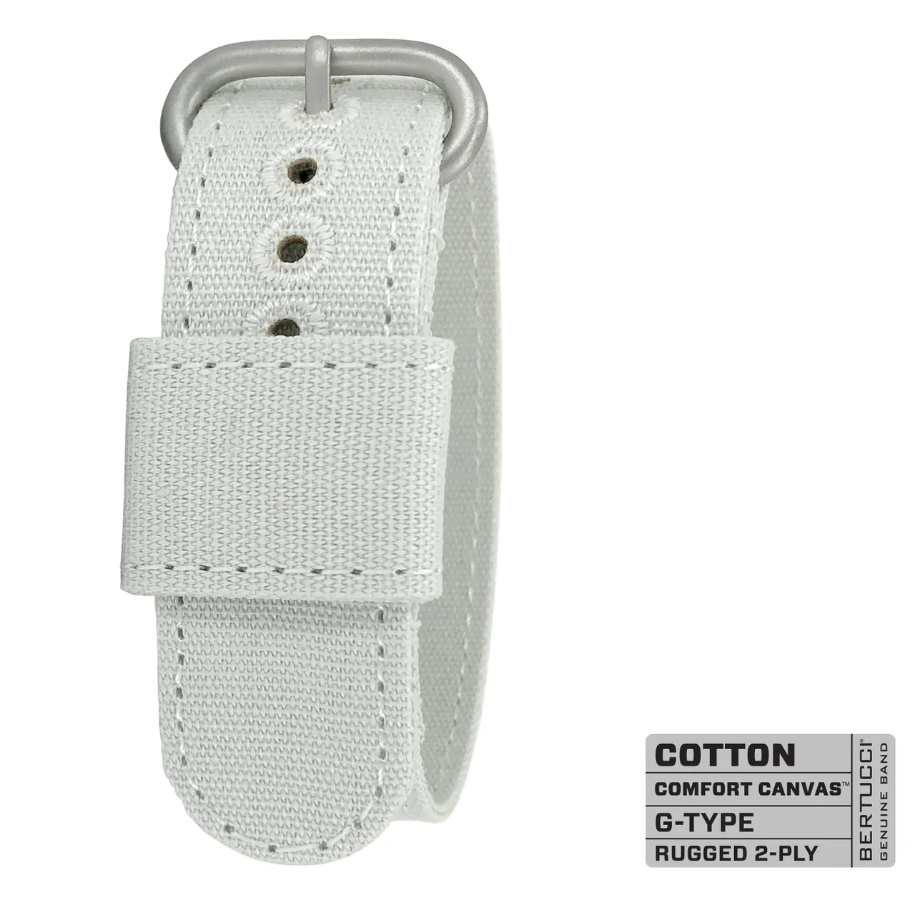 Ремінець G-Type Comfort Canvas bertucci #356 - Natural Cotton Canvas Comfort Canvas™ - 7/8" - 22 mm size for A-2, A-3, A-6, B-1, D, фото 1