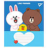 Зошит 12арк. кос.лін. YES Line Friends №766197(25)(500), фото 4