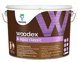 Лазур для дерева Teknos Woodex Aqua Classic 9 л