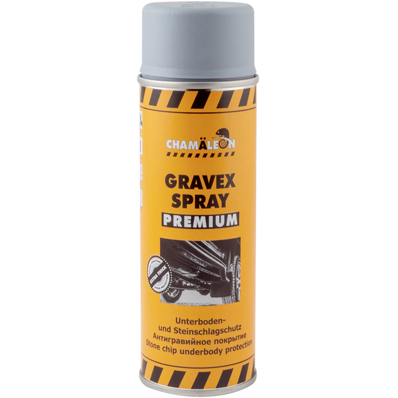 Антигравійне покриття Сhamaleon Gravex PREMIUM Spray, 500 мл Аерозоль Сірий