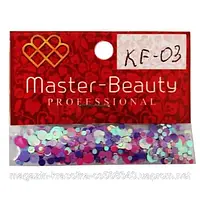 Конфетті (камифубики) для декору нігтів, в асортименті