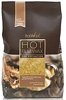 Віск гарячий плівковий в гранулах натуральний, 1000 г, ItalWax (Італія)
