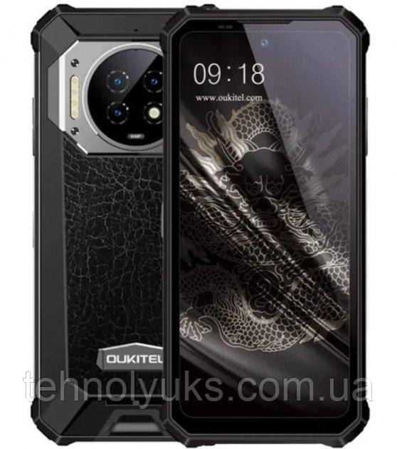 Смартфон Oukitel WP19 8/256GB Black, 64+20+2/16Мп, 6,78" IPS, 2SIM ...