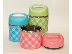 💚Термос 650 мл для їжі ланч бокс, зручний, компактний, якісний, гарний