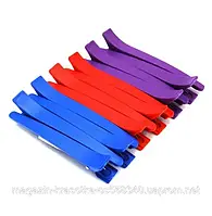 Затискачі для волосся матові прямі, 11,5 см, в асортименті