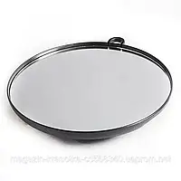 Дзеркало перукарське кругле, з ручкою