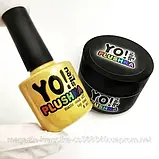 Матовий закріплювач для гель-лаку Plushka Matte Soak Off Top Coat YO!Nails, 8 мл, фото 4