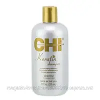 CHI Keratin Відновлюючий кератиновий шампунь для волосся 355 мл