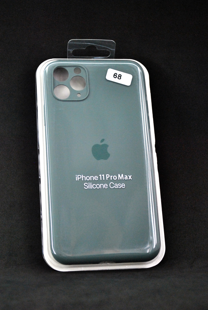 Чохол для телефону iPhone 11ProMax Silicone Case original FULL №68 viridian (4you)