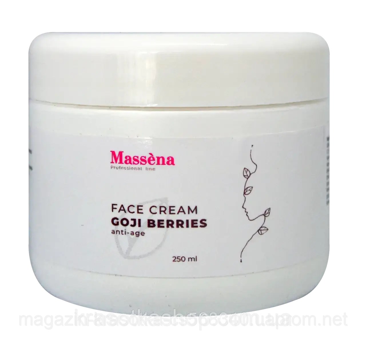 Крем для обличчя з ягодами Годжі (anti-age) Massena, 50 мл, фото 1