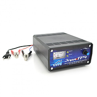 Зарядное устройство для автомобильных аккумуляторов ЗОРЯ ТР-4 12В 0-10А стрел. амперметр (для АКБ 32-140А/ч)