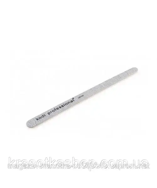 Пилка для нігтів «Крапелька» Grey 180/240 Kodi Professional, фото 1